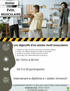 Atelier éveil musculaire
