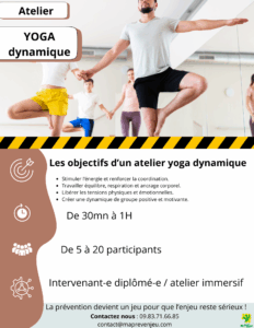 Safety day yoga dynamique