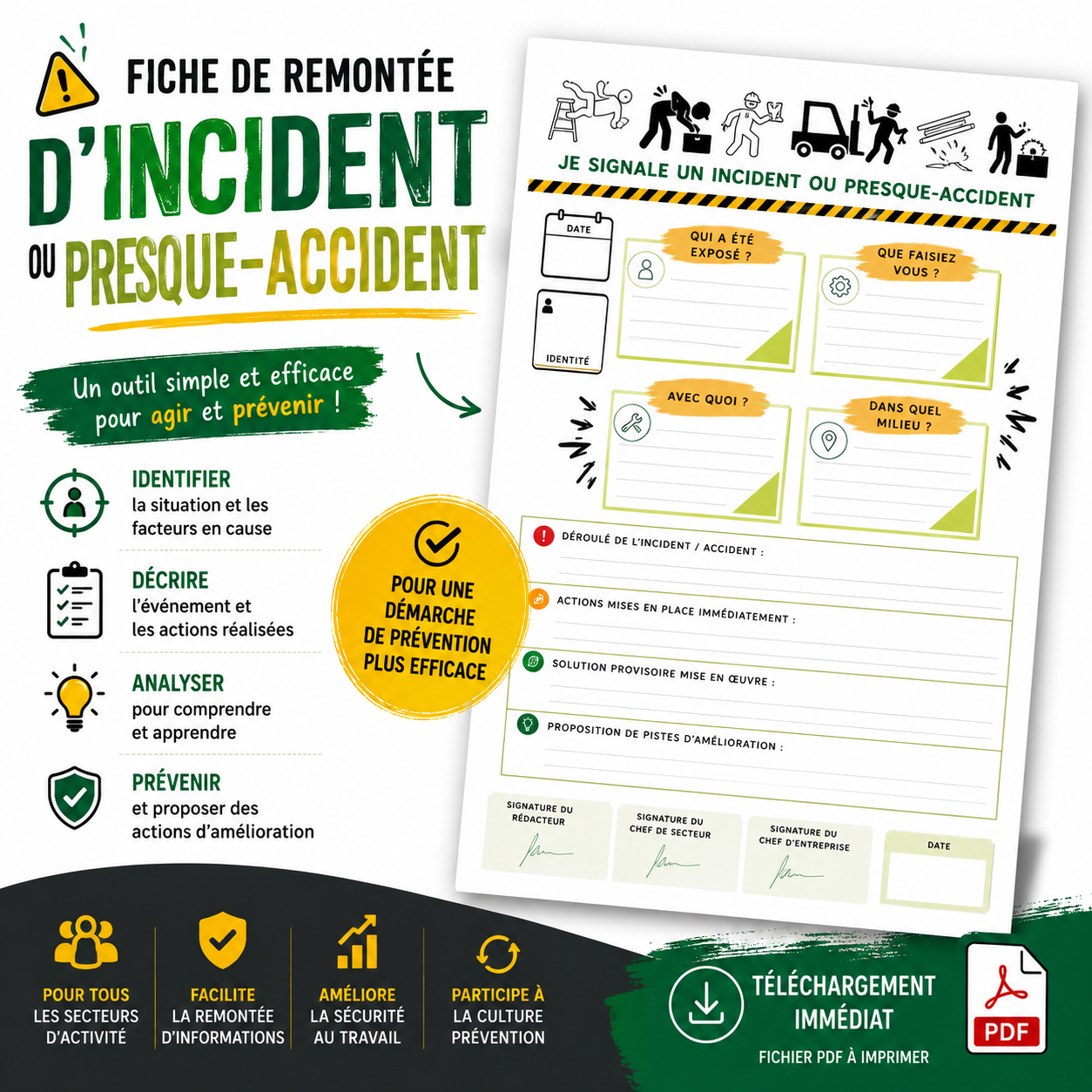 Fiche remontée incident